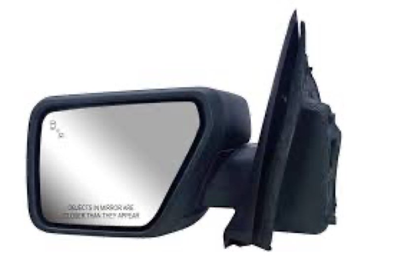 Dasbecan Left Driver Side Mirror Compatible with 2021-2024 Ford F150 with Power Heated Glass, Manual