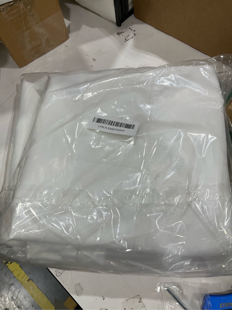 Condition photo showing New/Like New for 3pcs instant canopy tent sidewalls for 10x10 pop-up canopy, garden gazebo, 210d oxford fabric waterproof, white (3pcs sidewalls only) 3 pcs white