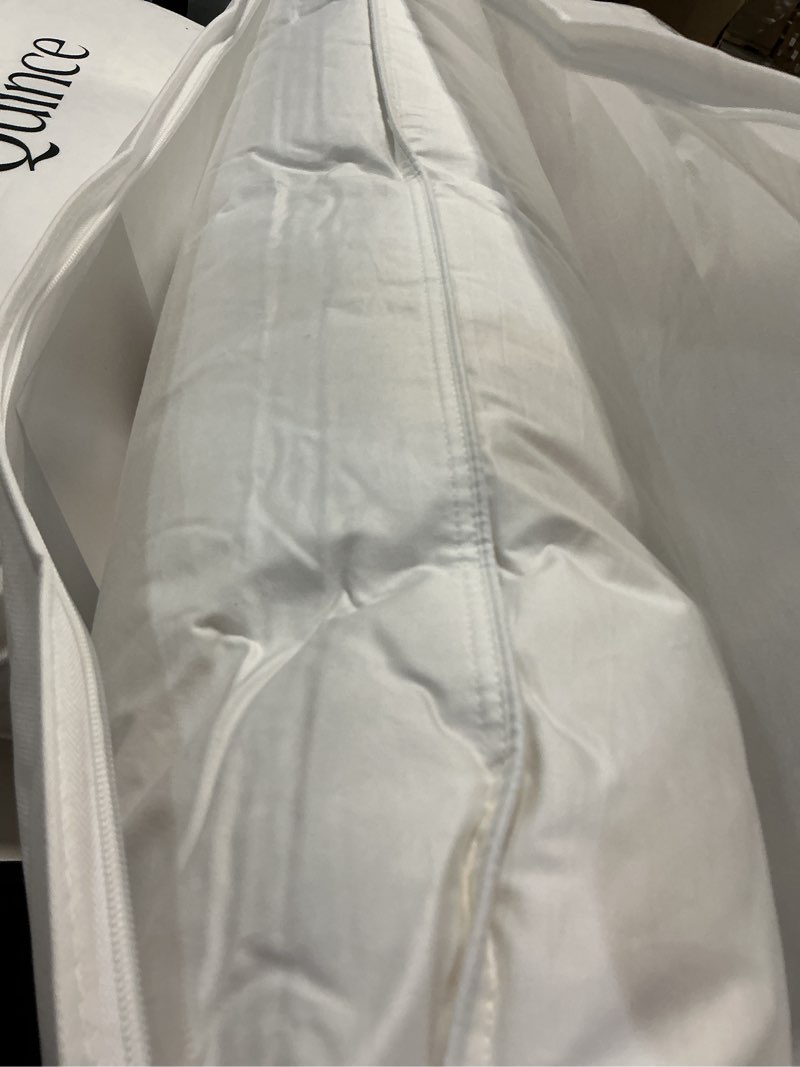 Condition photo showing Good Condition for luxe goose down pillow king