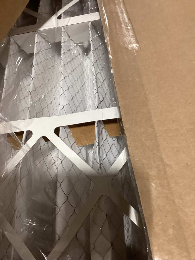 Condition photo showing Good Condition for Honeywell Home 20x25x4 MERV 8, AC Furnace Air Filter, 3 PACK (CF100A1025-3PKAM) (Actual Dimensions: 19.94 x 24.87 x 4.38 in.) 4.4" x 25" x 20"
