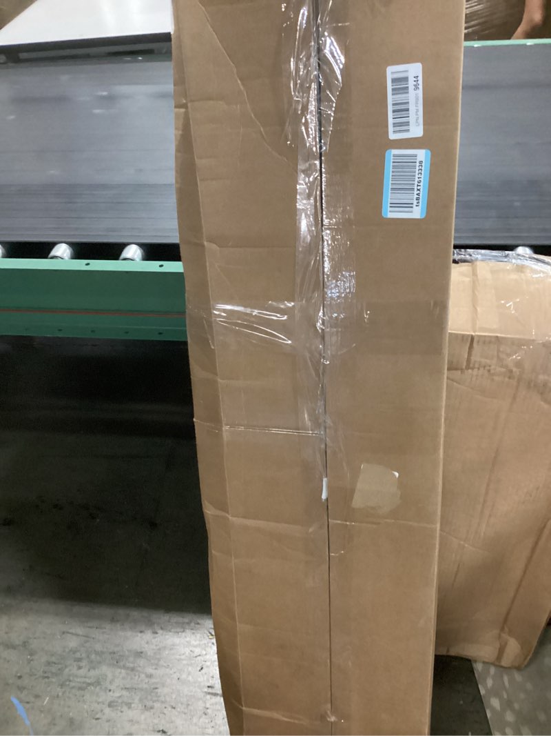 Condition photo showing New/Like New for deluxe ironing board with heat resistant cover and thicken felt pad, heavy sturdy legs,full size hanger iron board,foldable (l-grey)