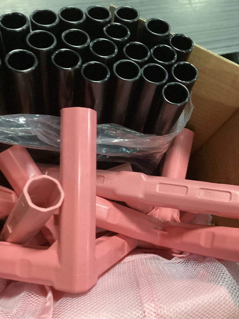 Condition photo showing Good Condition for baby playpen 50 x 50 inch play pen playards, playpen for babies and toddlers, baby playard for indoor & outdoor active center game fence, with skin-friendly fabric and soft breathable mesh pink pink 50 × 50 inch