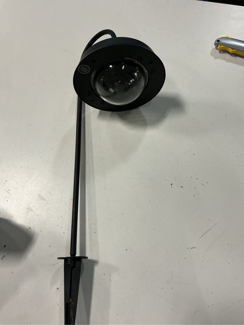Better Homes & Gardens Corbyn Matte Black Metal Solar Powered LED Landscape Walkway Light, 20 Lumens, pack of 2