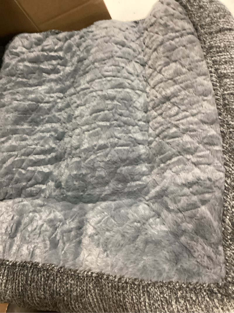 Condition photo showing As Is for JOEJOY Orthopedic Dog Bed Medium Sized Dogs, Extra Thick Supportive Big Dog Couch Bed with Sides, Ultra Soft Pet Bed Sofa, Grey, 35''x25'' L(35"L x 25"W x 8"Th) Grey