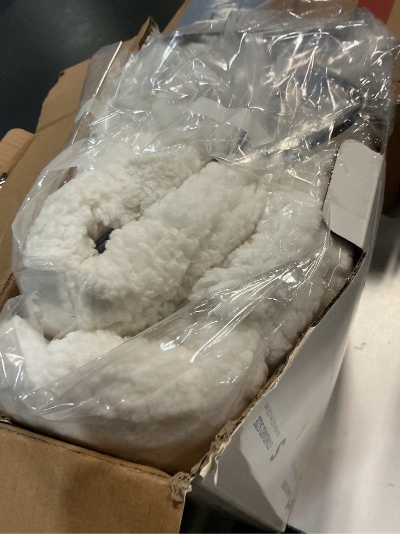 Condition photo showing As Is for sealy electric blanket heated throw 50"x60" soft double sherpa super cozy with 6 fast heating levels & 2-10 hours auto-off, over-heat protection, machine washable, ivory ivory throw size 50" x 60"