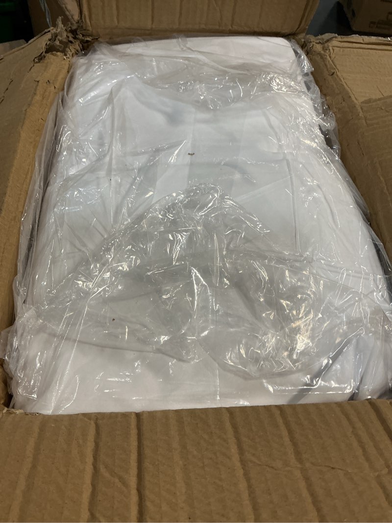 Condition photo showing New/Like New for bulk case pack of 8 sheet sets - complete 6 piece sheet sets - bulk king bedding - wholesale case pack for hotels, spa & airbnbs - deep pocket, fade & wrinkle free - cooling & breathable - king, white king (pack of 8) 01 - white