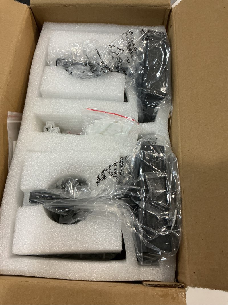 Condition photo showing New/Like New for Modern Wall Sconce Set of Two Indoor Wall Lamp Black Wall Sconces Crystal Wall Light Bathroom Vanity Light Fixtures Wall Mounted Room Sconce Wall Lighting Black 2-Pack