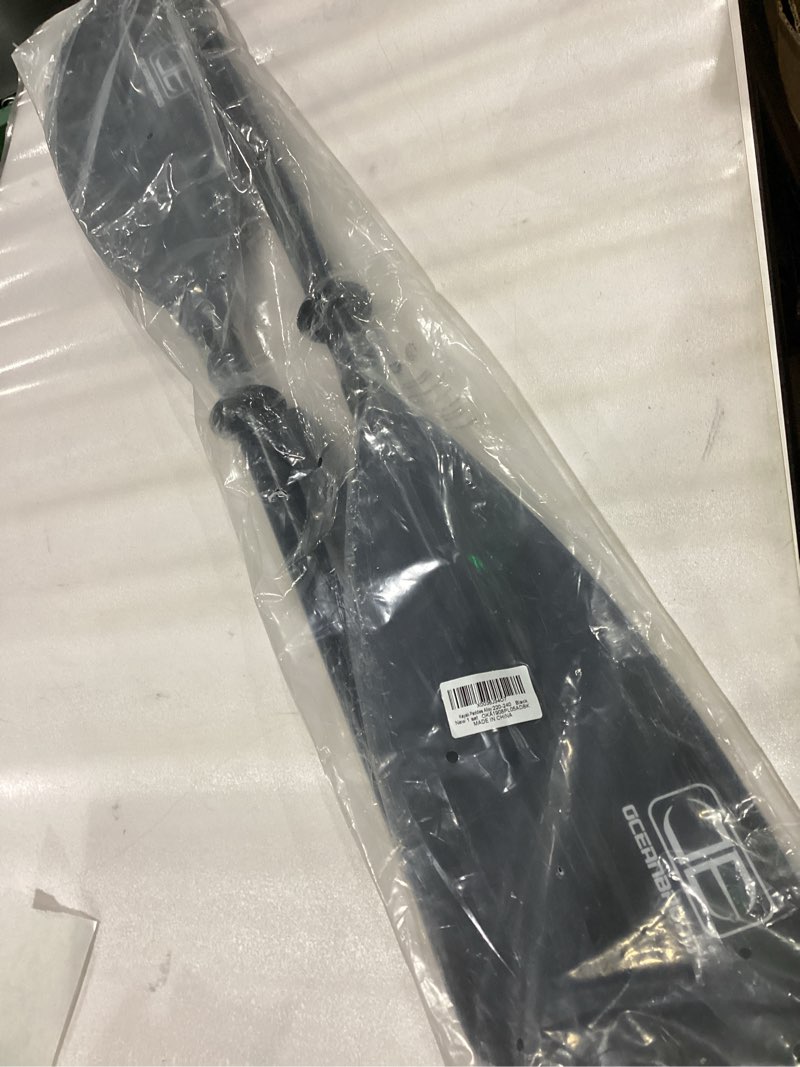 Condition photo showing New/Like New for OCEANBROAD Adjustable Kayak Paddle 86in/220cm to 94in/240cm Kayaking Boating Canoeing Oar with Paddle Leash 1 Paddle Black
