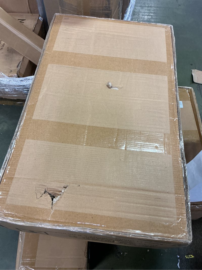 Condition photo showing New/Like New for ELAFROS Multi-Use Utility Cart - 32.4x18.3 Heavy-Duty Service Cart with 3 Deep Shelves, Industrial-Grade Tool Cart Mobile Organizer, Rolling cart Holds up to 500 lbs, Black