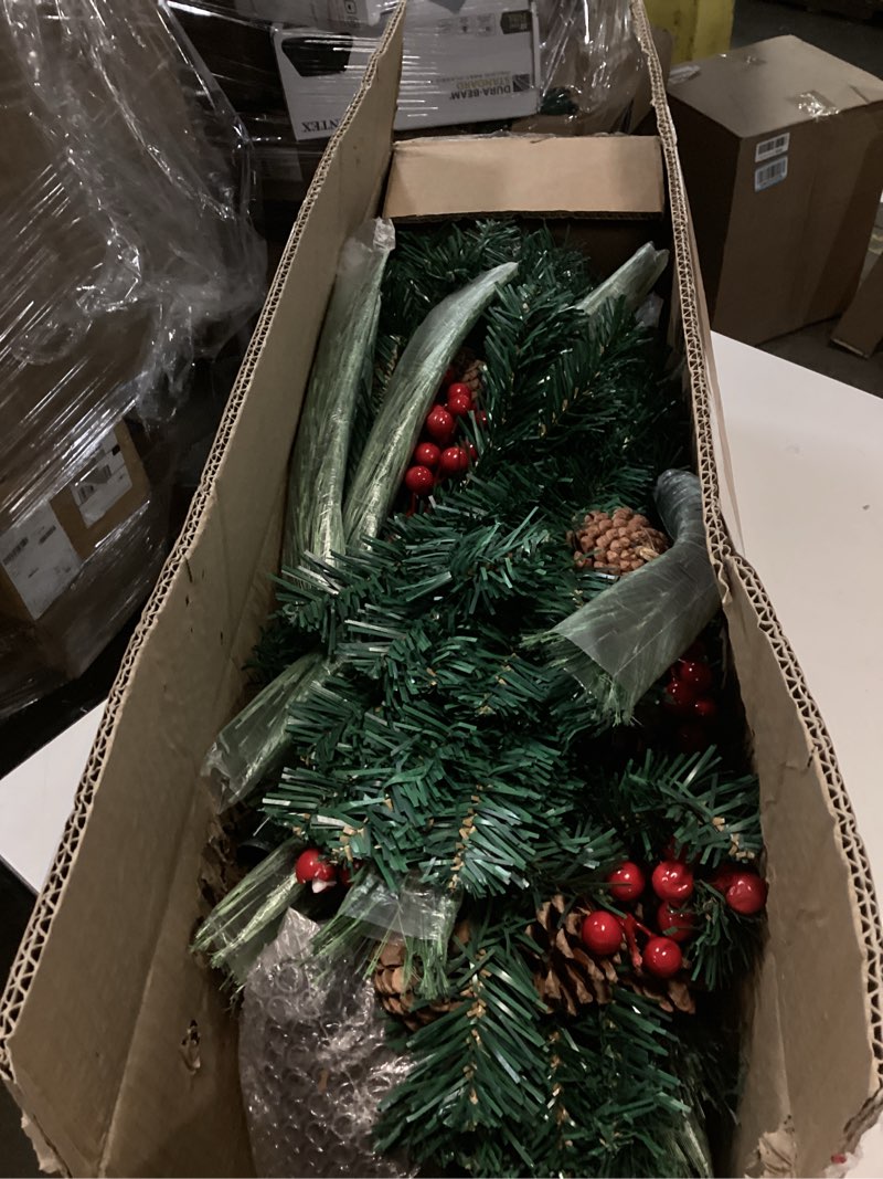 Condition photo showing Good Condition for 2 Pack Christmas Tree,3FT Artificial Christmas Entrance Tree with Ornaments and Lights Battery Oprated,Mini Xmas Trees for Front Door,Pathway, Tabletop, Entryway, Entrance Christmas Decorations