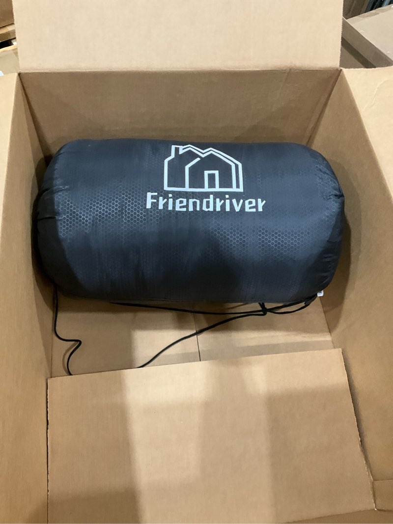 Condition photo showing Good Condition for xl size upgraded version of camping sleeping bag 4 seasons warm and cool, lighter weight, adults and children can use waterproof camping bag, travel and outdoor activities