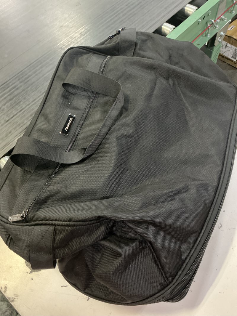 Condition photo showing Good Condition for hanke suitcases with wheels expandable foldable luggage bag suitcase collapsible rolling travel bag duffel bag for men women lightweight suitcases without telescoping handle, black black upgrade version