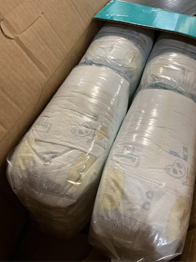 Condition photo showing Good Condition for pampers baby diapers - swaddlers - size 5, 104 count, ultra absorbent disposable infant diaper size 5 104