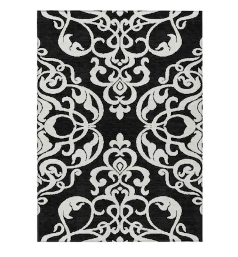 Addison Rugs Chantille ACN973BK 3 x 4 (ft) Loomed Black Rectangular Indoor/Outdoor