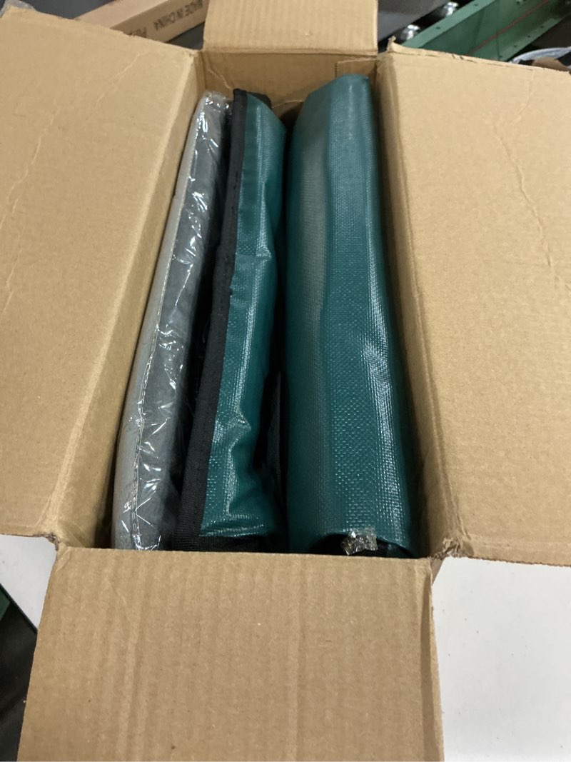 Condition photo showing New/Like New for indestructible heated cat house for outside cats winter, 100% weatherproof, safe escape door, insulated outdoor cat shelter with heater for feral barn cat kitty (forest green, 13"x17"x12.6") forest green 13"x17"x12.6"