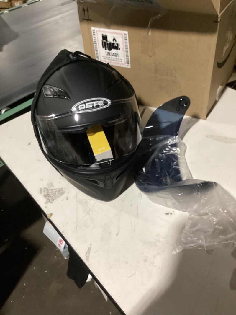 Condition photo showing New/Like New for bluetooth motorcycle helmet,modular motorcycle helmet with bluetooth,dot approved dual visor full face flip up bluetooth integrated motorcycle helmets for adults men women large