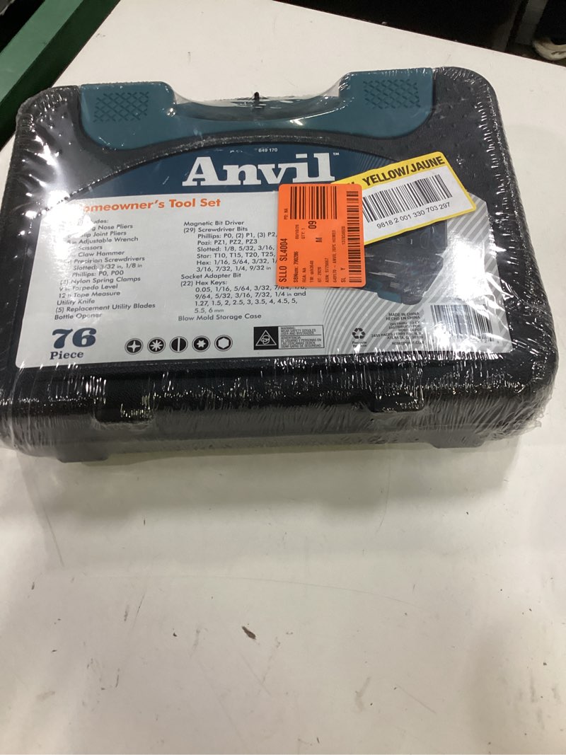 Condition photo showing New/Like New for home tool kit (76-piece)