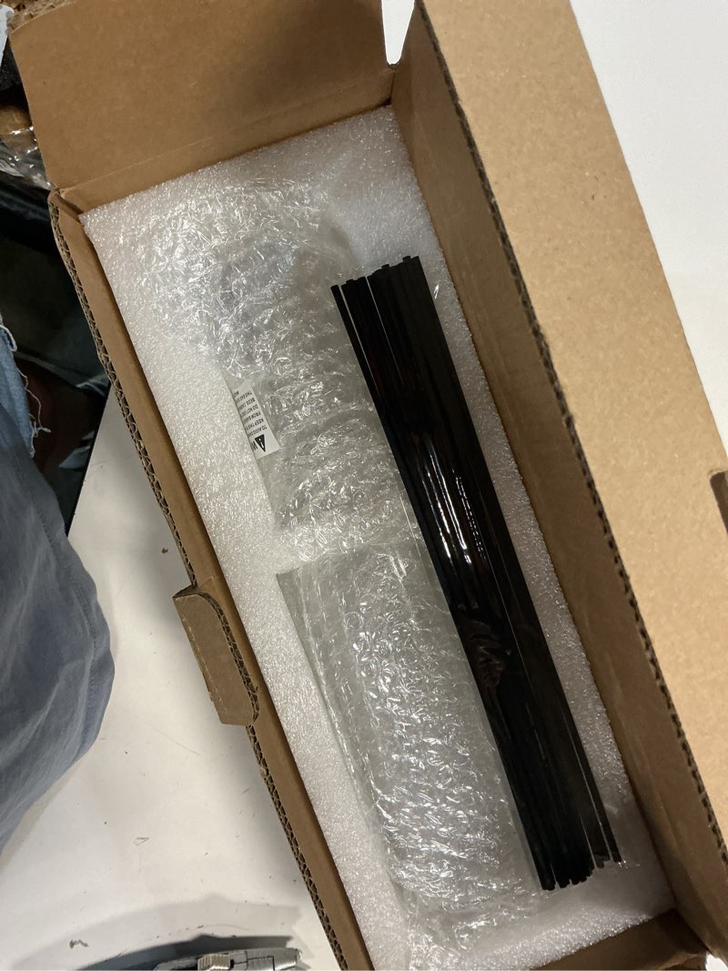 Condition photo showing New/Like New for empty glass fragrance reed diffuser bottles,for essential oil, with 16pcs black reed sticks,minimalist decor,2pcs/set.
