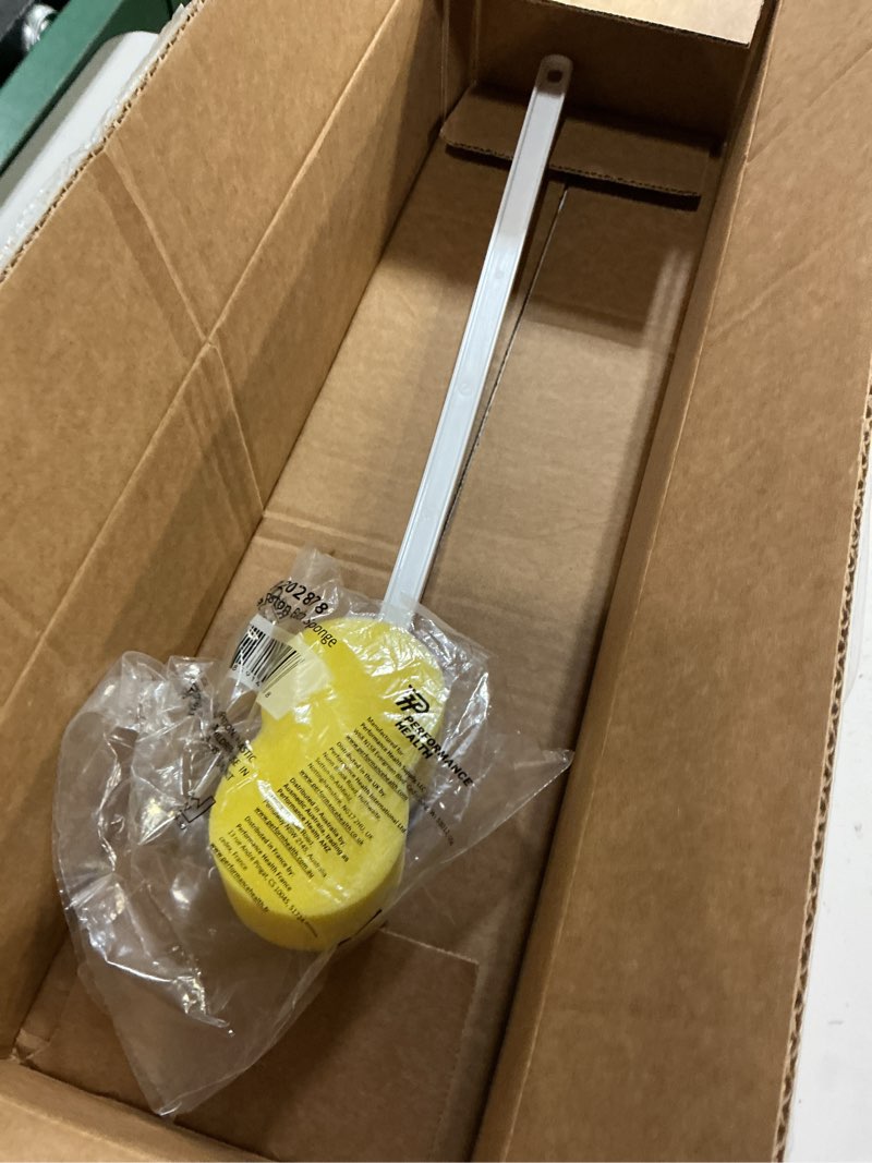 Condition photo showing Good Condition for sammons preston bendable sponge, contour polyfoam sponge with long handle for easy washing, washer and scrubber cleaning aid, extended reacher for limited range of motion contour sponge