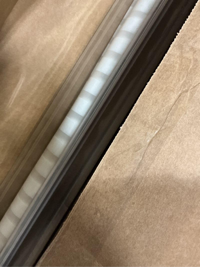 Condition photo showing Good Condition for rollup shower curtain for bathroom. waterproof, 100% peva, heavy duty shower roller blind curtain for bathtub. no rods, no hooks, no rings! (56"x95") (white stripe)