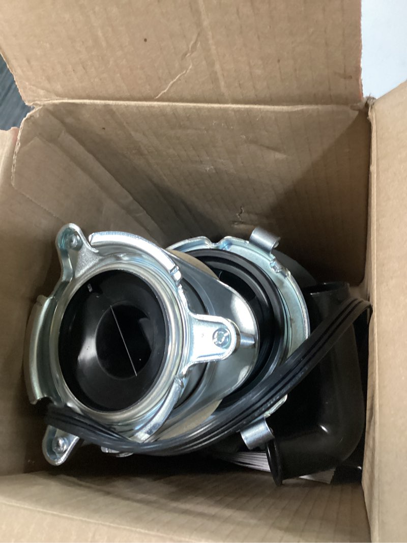 Condition photo showing As Is for insinkerator badger 5xl continuous feed 1/2-hp septic safe corded garbage disposal