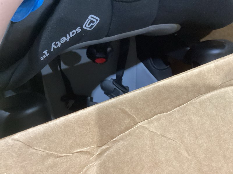 Condition photo showing As Is for safety 1st grand 2-in-1 booster car seat, converts from high back to belt-positioning booster, high back seat for kids 40-65, and belt-positioning 40-100 pounds, old soul