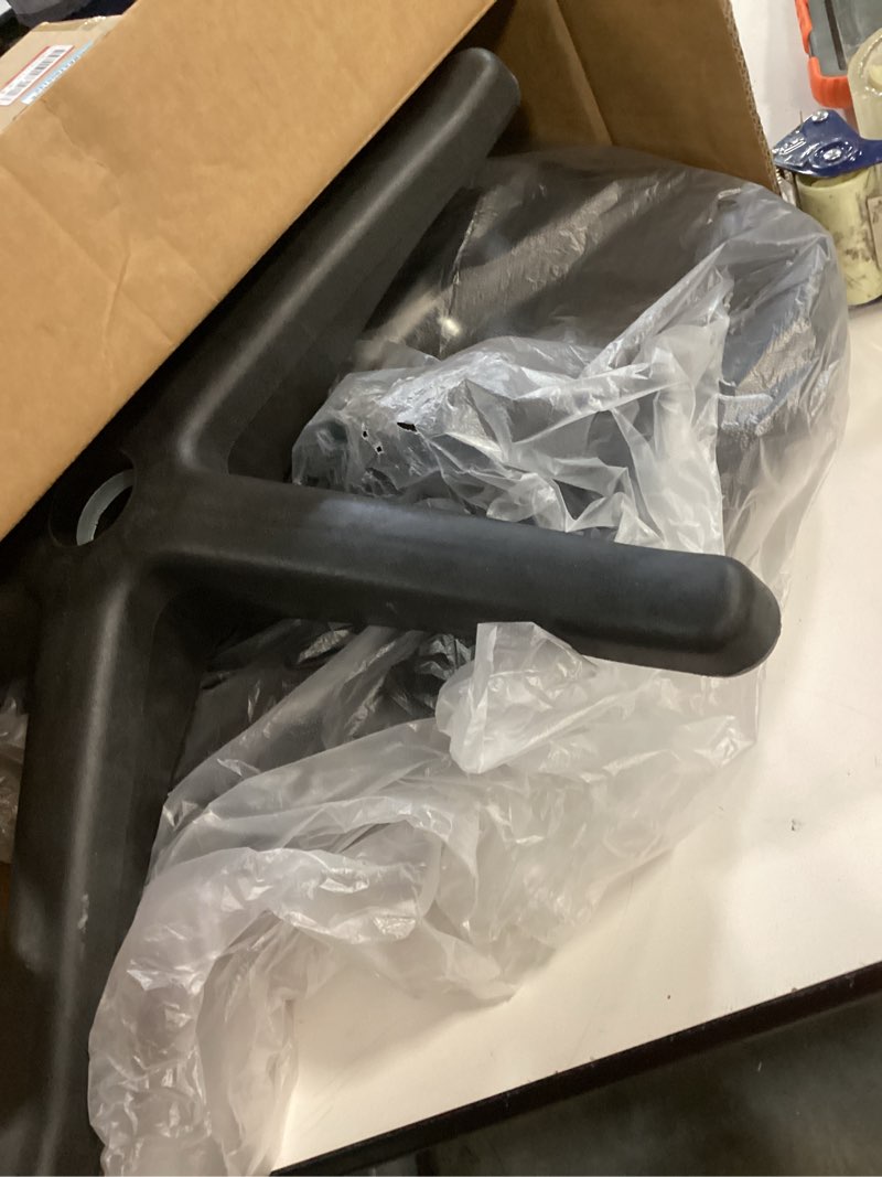 Condition photo showing Good Condition for TASALON Multi-Use Footrest Stool Adjustable Height with 360° Rolling Lockable Wheels,Rest Ottoman,Office Footrests,Video Game Stool for Gaming for Home Office- Black