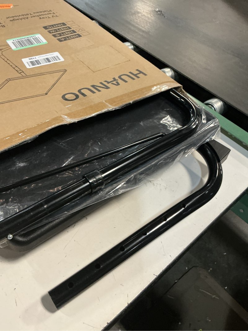 Condition photo showing Good Condition for HUANUO Adjustable TV Tray Table - TV Dinner Tray on Bed & Sofa, Comfortable Folding Table with 6 Height & 3 Tilt Angle Adjustments (Black)