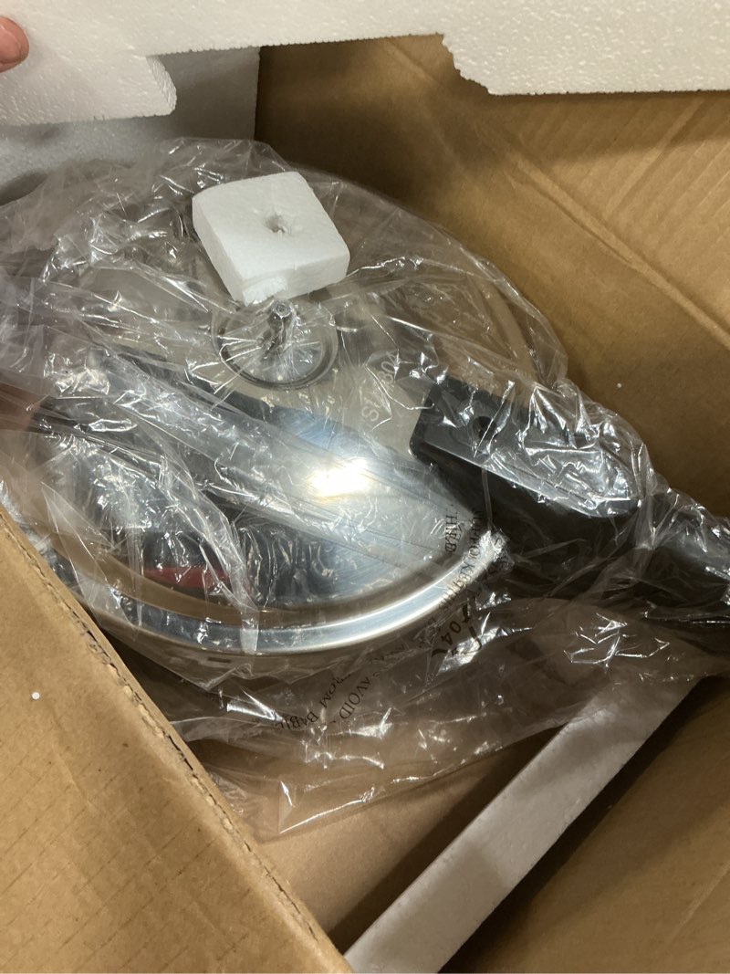 Condition photo showing Good Condition for WantJoin Pressure Cooker Stainless Steel 6.5 Qt, Commercial Stove Top Pressure Cooker Pot Used for Pressure Foodie or Steaming, Compatible with Gas & Induction Cooker 6.5 Quarts