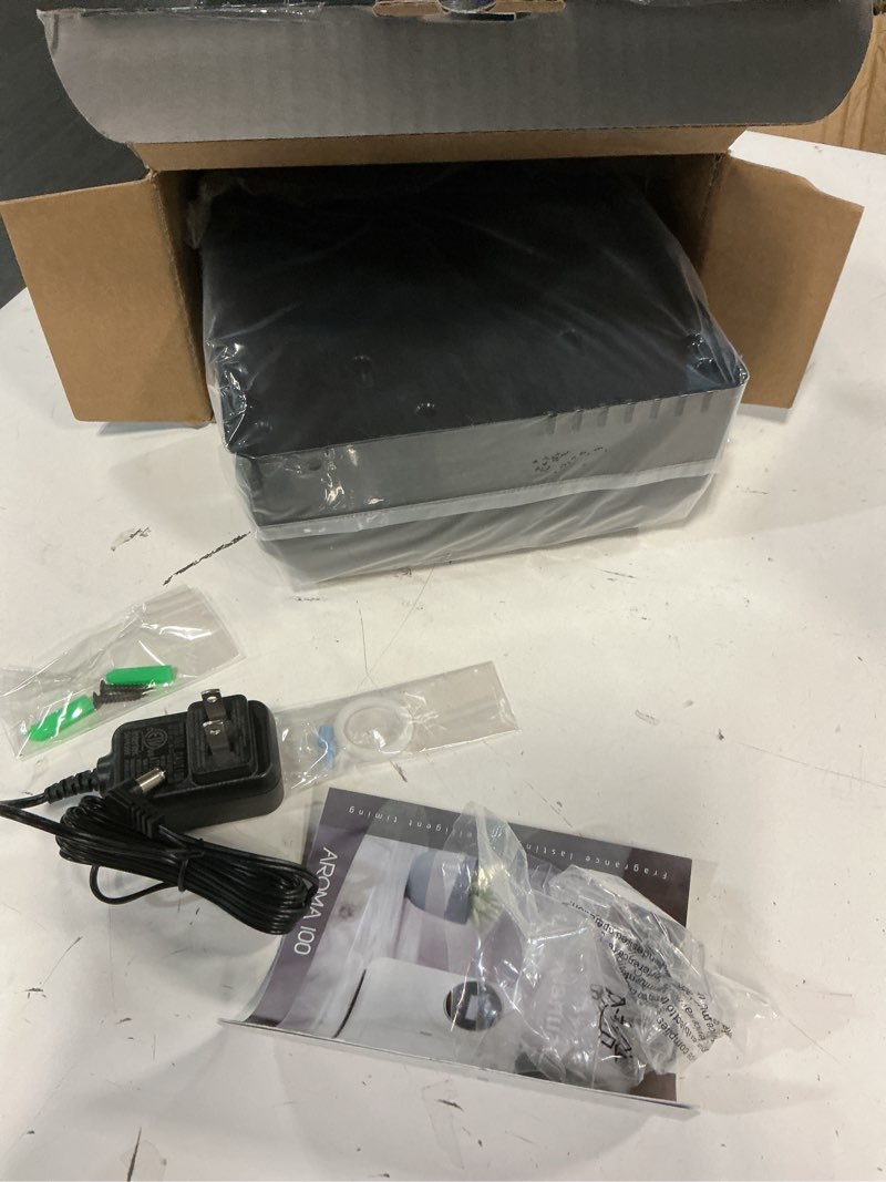 Condition photo showing New/Like New for waterless diffuser for essential oil 2000sq.ft coverage, app control, hotel scent diffuser for home, nebulizer nano air freshener smart aromatherapy cold air diffusers for large room, office - black black-2