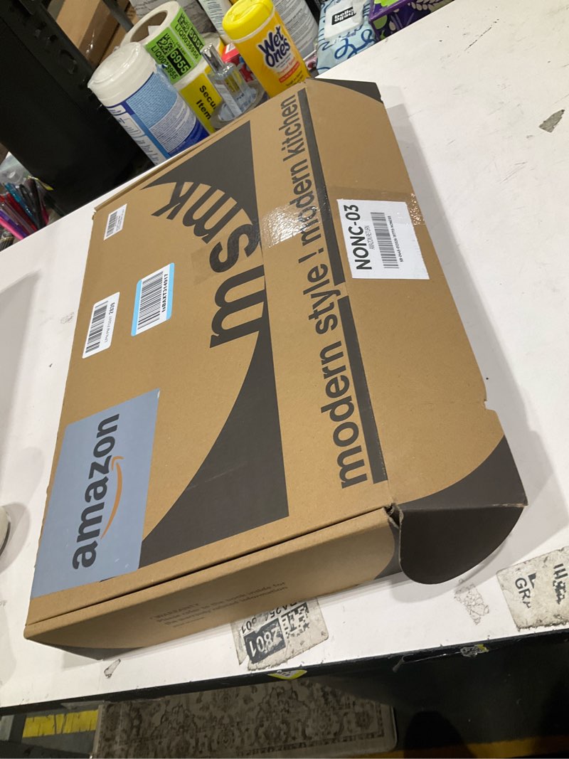 Condition photo showing As Is for MsMk Crepe Pan with Spreader, 9 1/2 Inch Titanium and Ceramic Nonstick Flat Skillet Pancake Tawa Dosa Tortilla Pan, Induction Compatible, PFOA Free, Oven Safe to 700°F 9.5 INCH