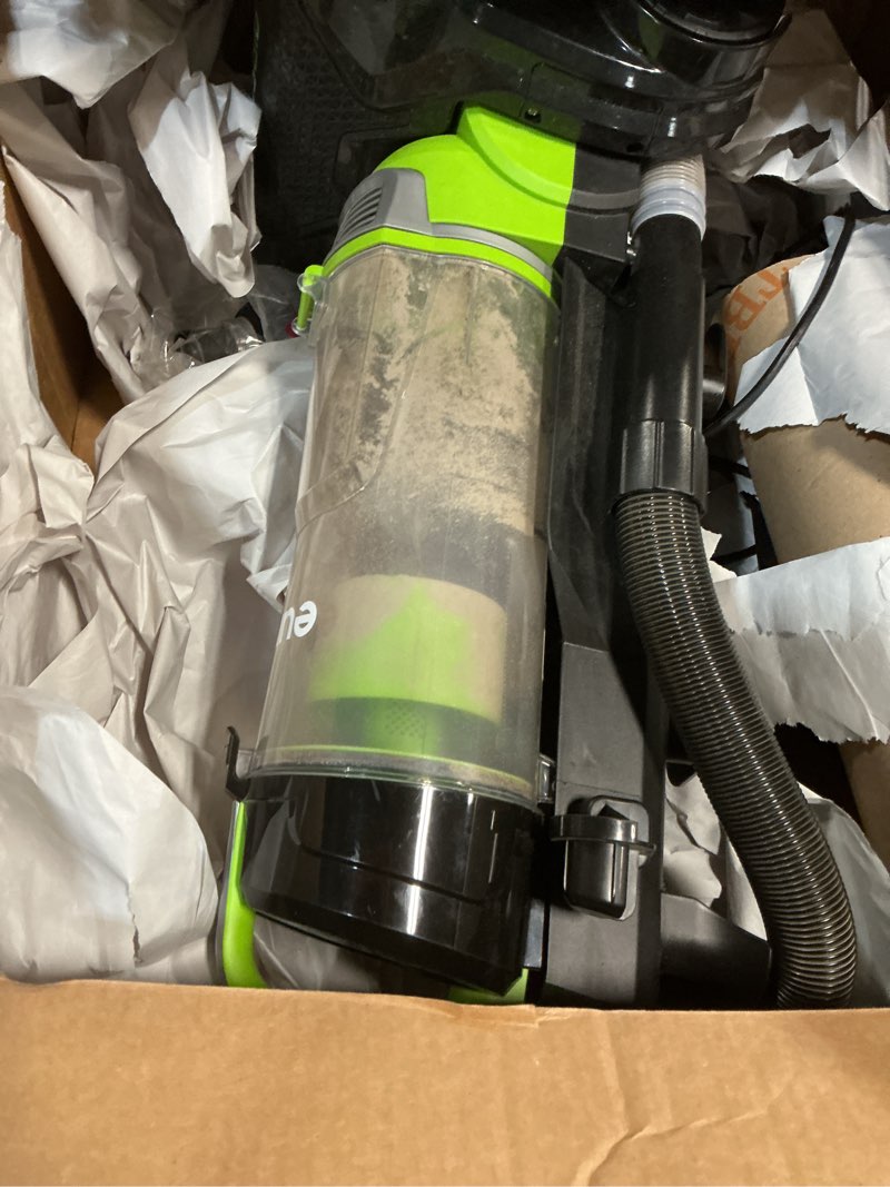 Condition photo showing As Is for Shark POWERDETECT Upright Vacuum Cleaner with HEPA Filter, Heavy Duty Vacuum with Powerful Suction for Pet Hair Pickup, DuoClean Technology, Powered Lift-Away, Ideal for Carpets & Hardfloors, AZ4002 PowerDetect w/ Odor Neutralizer (missing parts)