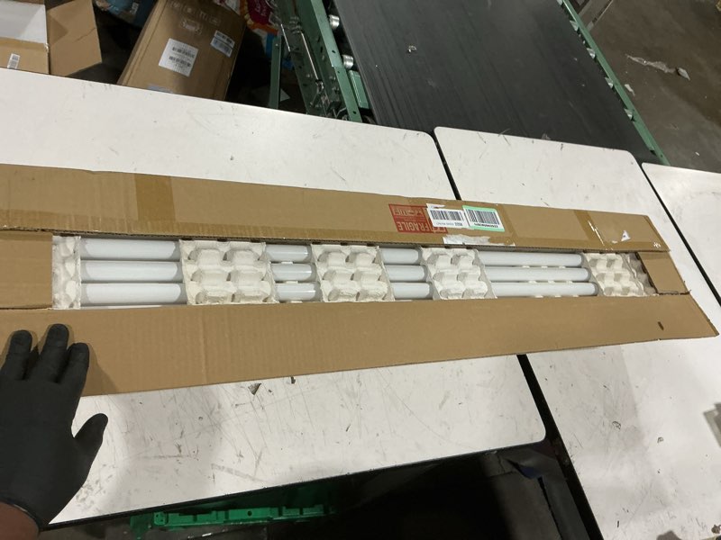 konideke 25 pack f32t8/841 fluorescent tube 48 inch, t8 fluorescent light bulb 4 foot 32 watt 4100k 