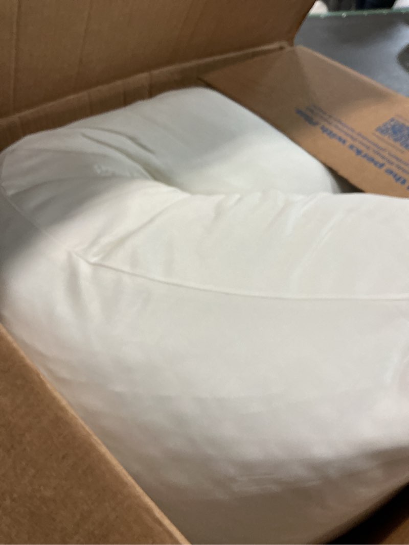Condition photo showing As Is for Bed Pillows for Sleeping King Size, Set of 1 Cooling, Luxury Hotel Quality with Premium Soft Down Alternative Filling for Back, Stomach or Side Sleepers White King (Pack of 2)