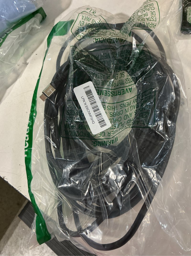 Condition photo showing Good Condition for 100w usb c to usb c cable 30ft, type-c extra-long 5a fast charging cable, compatible with iphone 17 16 15 pro max plus air, samsung galaxy s25 s24 s23, macbook pro, ipad air/pro, carplay 30 ft