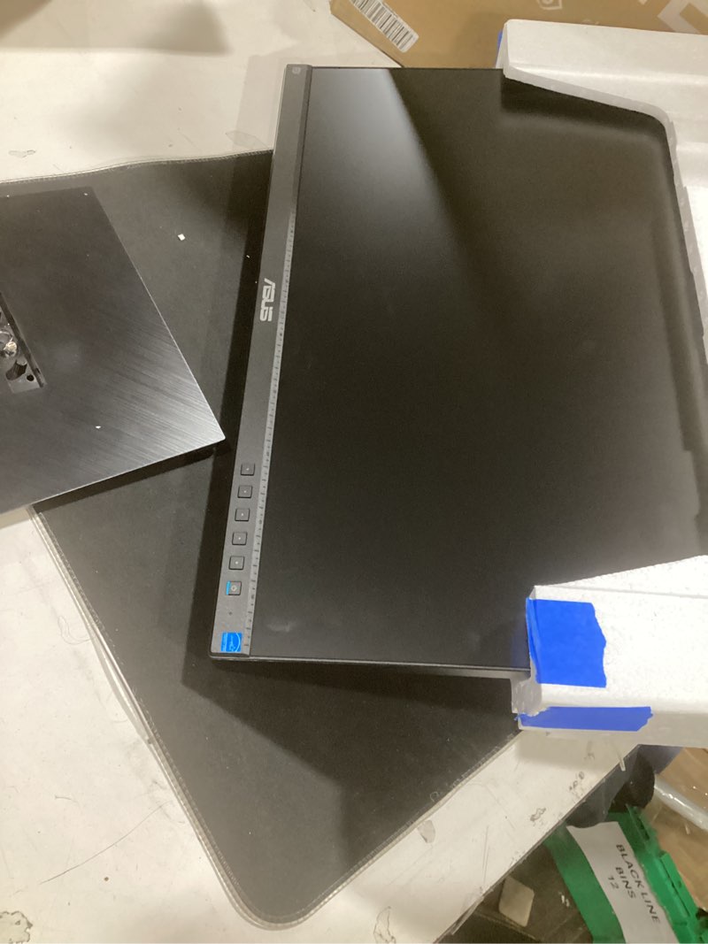 Condition photo showing Good Condition for working verified asus be24eqk 24” business monitor with 1080p full hd ips, eye care, displayport hdmi, frameless, built-in adjustable 2mp webcam, mic array, stereo speaker, video conference,black 24" webcam