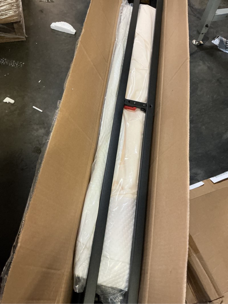 Condition photo showing Good Condition for amazon basics smart box spring bed base, 5-inch height mattress foundation, tool-free easy assembly, queen, 79"l x 59.5"w x 5"h, white queen(79"l x 59.5"w) 5-inch height