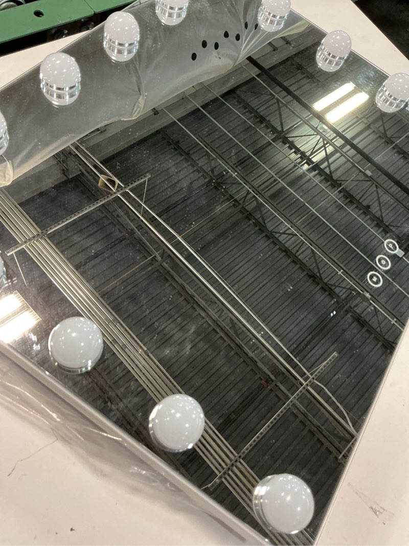 Condition photo showing As Is for Hollywood Tri-Tone PLUS Makeup Mirror