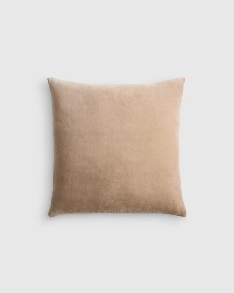 classic cotton velvet pillow cover (size 20x20)