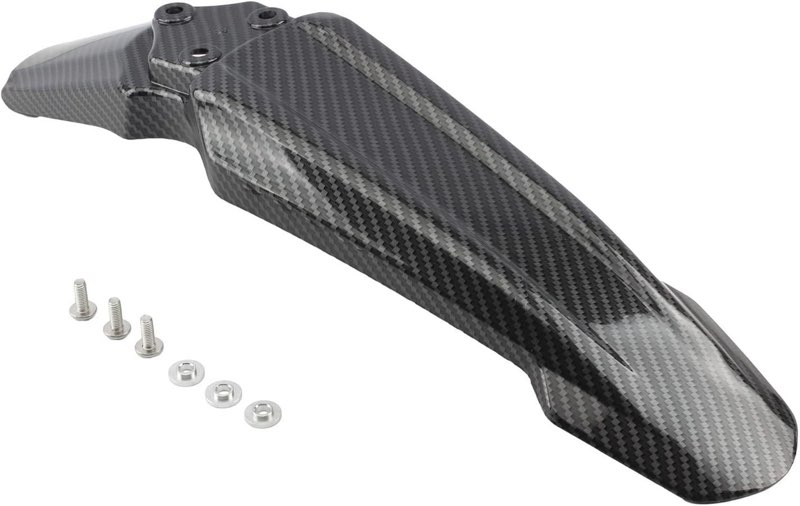 Front Fender Imitation Carbon Fiber For Sur Ron Light Bee S X Electric Dirt Bike