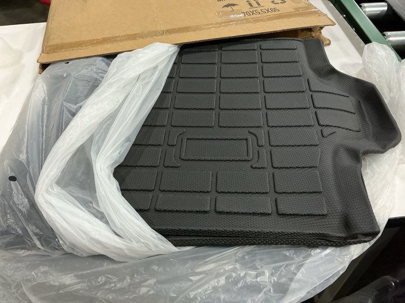 Condition photo showing Good Condition for cargo liner fits for bmw x5 2019 2020 2021 2025 2024 2023 2022 trunk liner all weather cargo mat, custom fit tpe anti-slip car seat back protector accessories (with backseat mat)