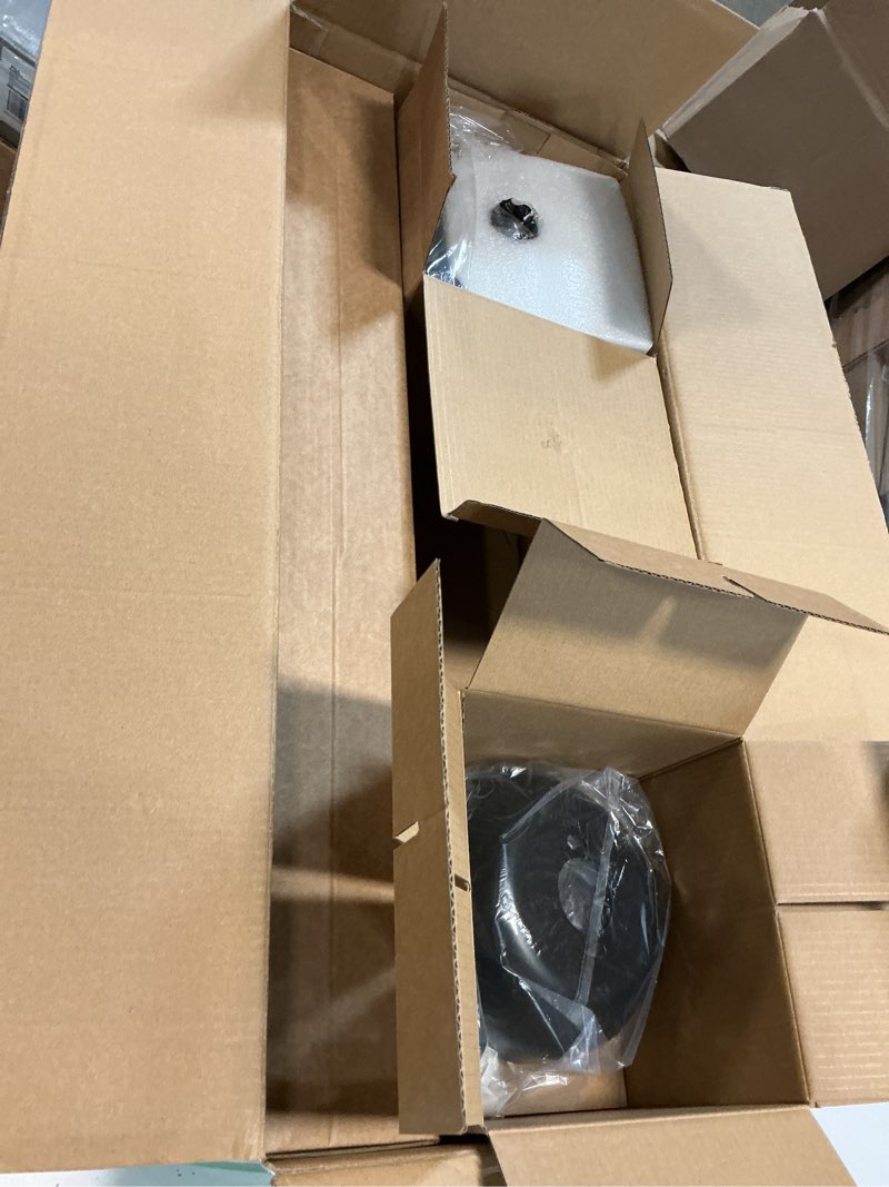 Condition photo showing New/Like New for Roomratv Ceiling Fans with Lights and Remote Control,Quiet Noiseless Reversible DC Motor,6 Speeds,Timers, 3 CCT, Indoor Use, Plastic Blades,52 Inch Black Ceiling Fan Smart APP Control for Living Room Black Smart APP 52 inch Smart