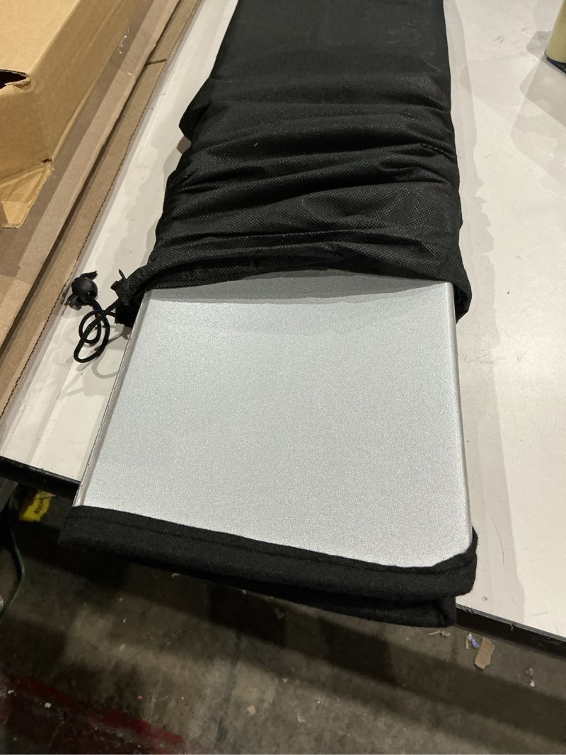 Condition photo showing Good Condition for custom fit 2020-2026 gle windshield sun shade for mercedes-benz gle/gls suv 2020 2021 2022 2023 2024 2025 2026 - upgraded 6-layer with triple laminate core front window shade with storage bag
