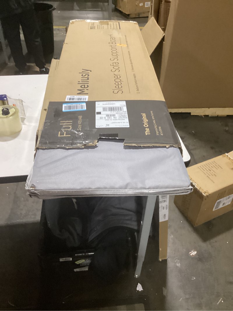 Condition photo showing Good Condition for Meliusly Heavy Duty Sleeper Sofa Support Board (48x48 - Full Size) Reinforced Wood Sofa Bed Support, Pull Out Couch Mattress Board, Sleeper Bar Shield, SleeperSaver Full-Size (48x48)