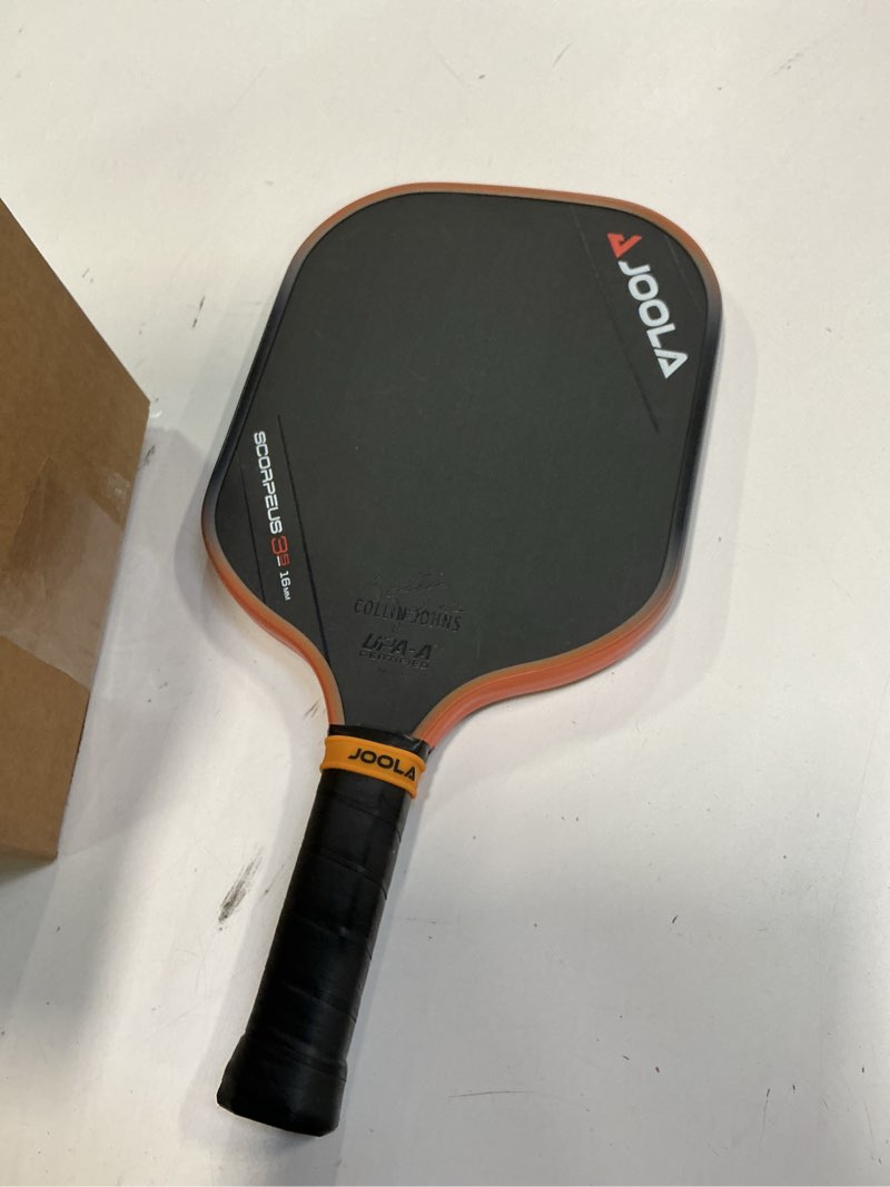 Condition photo showing Good Condition for JOOLA Collin Johns Scorpeus 3S 16mm Pickleball Paddle w/Propulsion Core and Charged Carbon Surface T