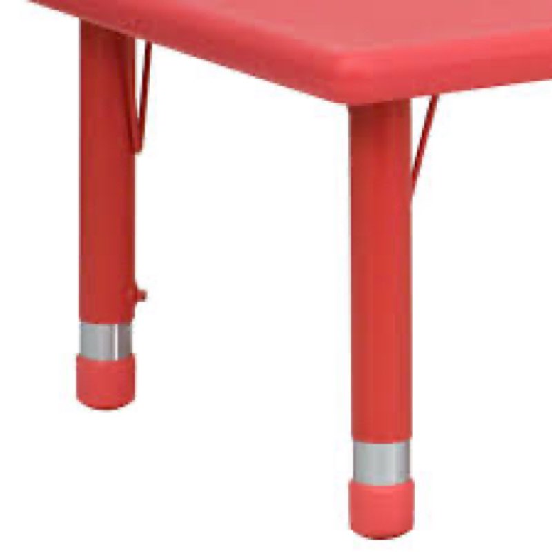 Legs for table red 