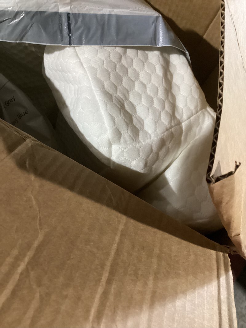 Condition photo showing Good Condition for Dream Without Pain Cervical Neck Pillow for Sleeping, Ergonomic Side Sleeper Pillows for Adults, Cooling Orthopedic Pillow for Neck Relief Support, Memory Foam Pillows Back Stomach Sleepers