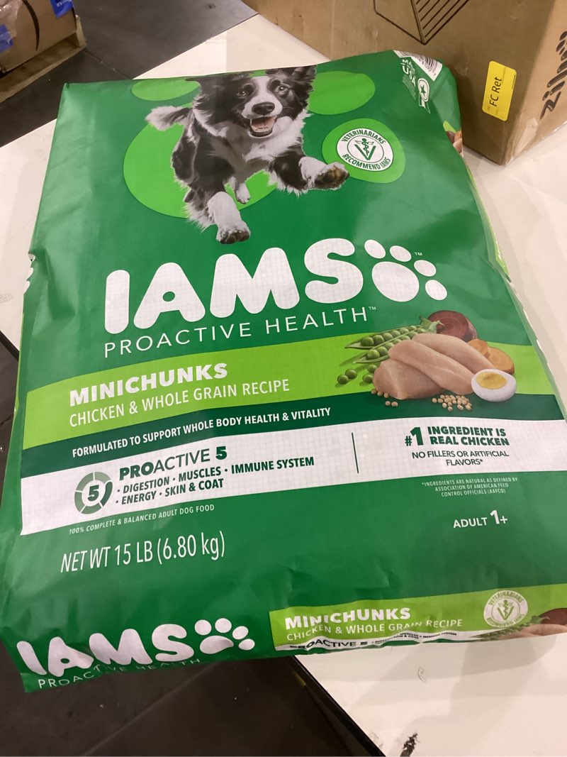 Condition photo showing New/Like New for Iams dog food