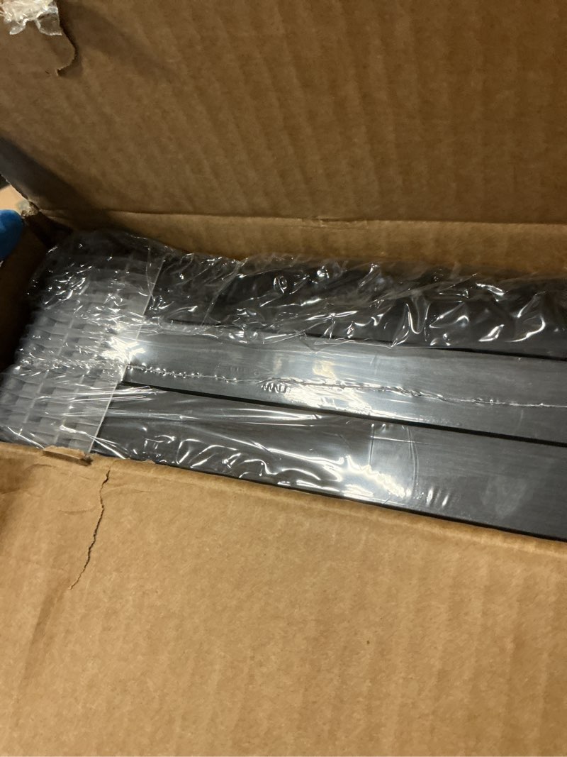 Condition photo showing New/Like New for Large Framed Modern Abstract Wall Art, 3 Piece Minimalist Bright Style Prints Paintings Artwork for Walls, Silver Gray Contemporary Luxury Pictures for Living Room Hallway Office Wall Decor Total 30x60 In 20" W x 30" H x 3Pcs Grey Melody