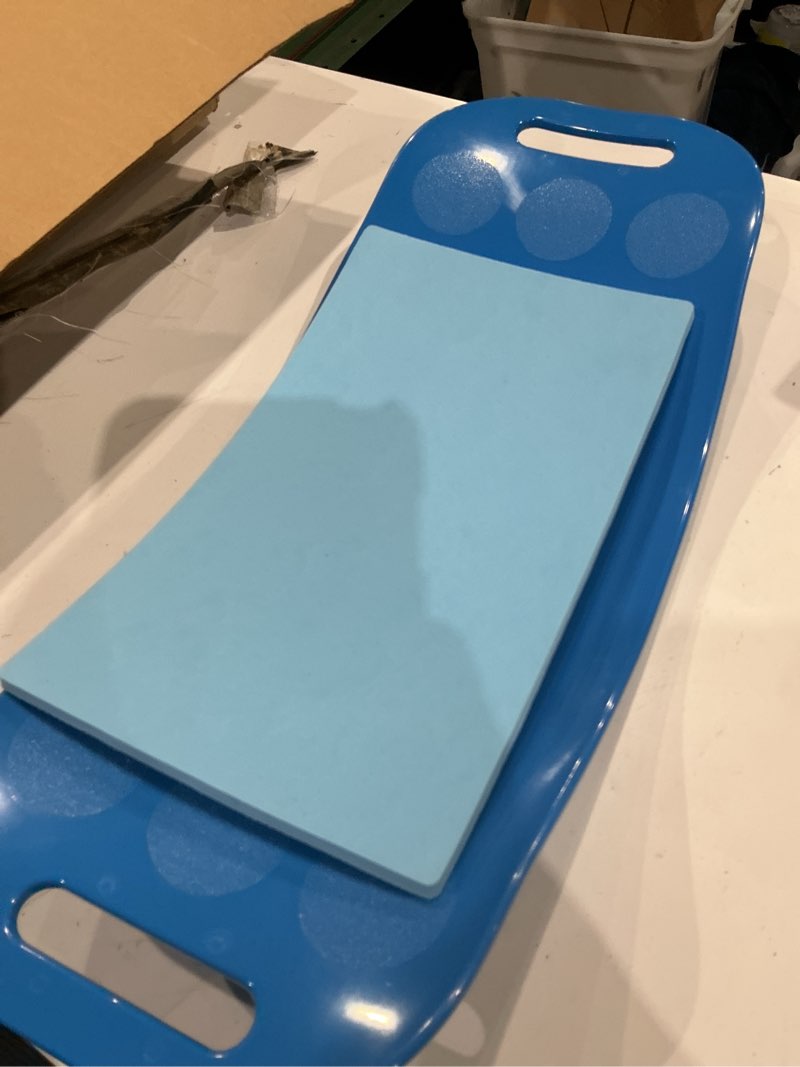 Condition photo showing As Is for balance simply board with workout mat - yoga fitness balance board for core training